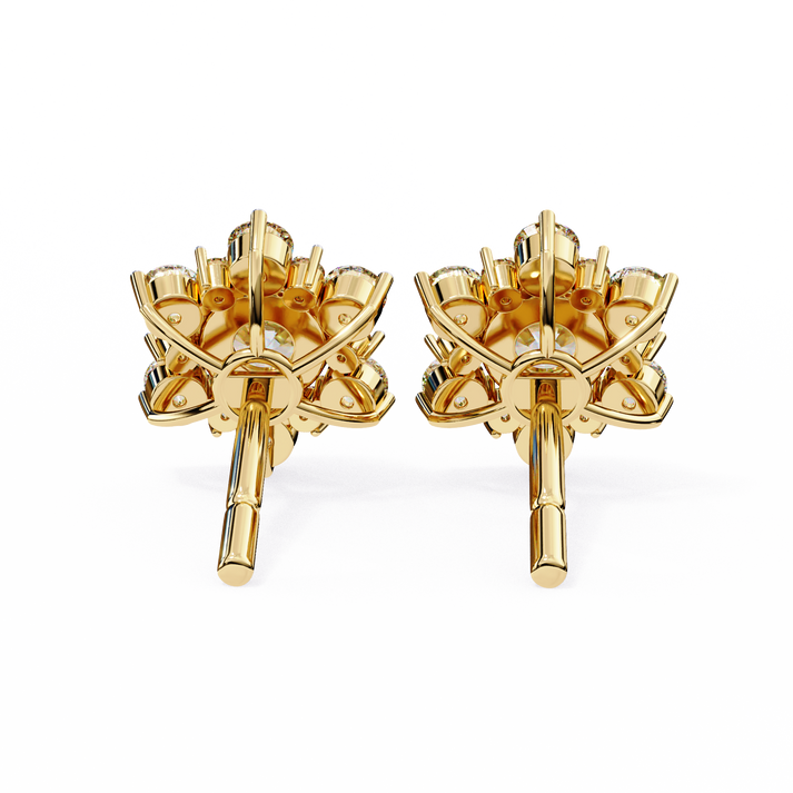 lab grown diamond | moissanite Jewellery Fairytale Shine Lab Grown Diamond OR Moissanite Earrings by Rabbito Jewels