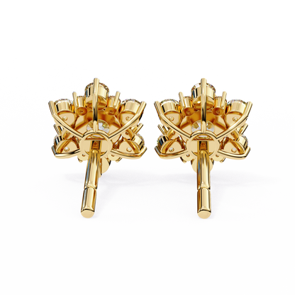 lab grown diamond | moissanite Jewellery Fairytale Shine Lab Grown Diamond OR Moissanite Earrings by Rabbito Jewels