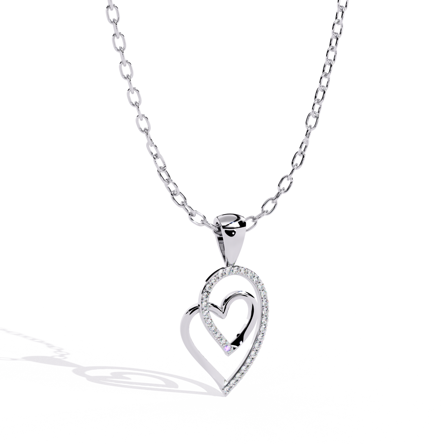 lab grown diamond | moissanite Jewellery Nine Love Lab Grown Diamond OR Moissanite Pendant by Rabbito Jewels