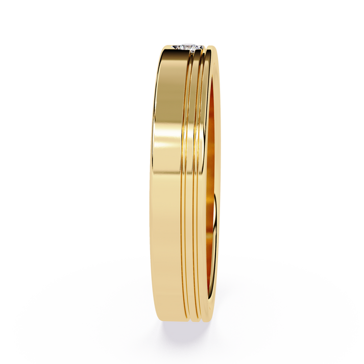 lab grown diamond | moissanite Jewellery The Kayon Couple Lab Grown Diamond OR Moissanite Rings by Rabbito Jewels