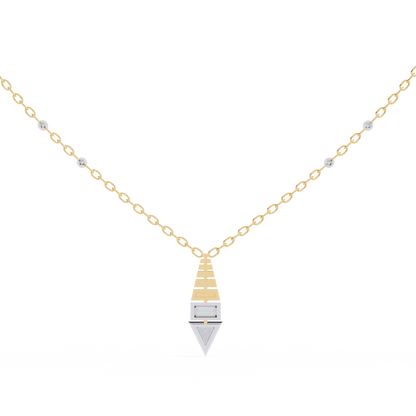 lab grown diamond | moissanite Jewellery Genevieve Lab Grown Diamond OR Moissanite Pendant by Rabbito Jewels