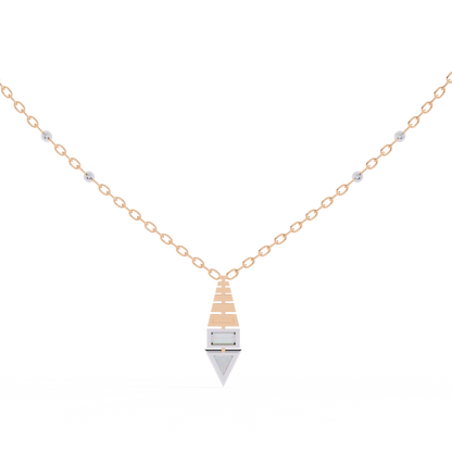 lab grown diamond | moissanite Jewellery Genevieve Lab Grown Diamond OR Moissanite Pendant by Rabbito Jewels