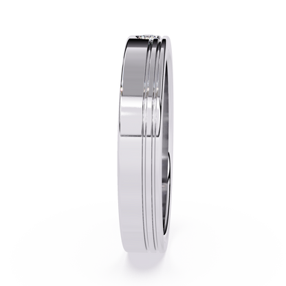 lab grown diamond | moissanite Jewellery The Kayon Couple Lab Grown Diamond OR Moissanite Rings by Rabbito Jewels
