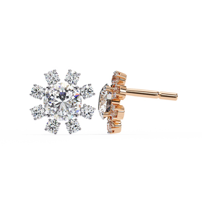 lab grown diamond | moissanite Jewellery Angel Breath Lab Grown Diamond OR Moissanite Earrings by Rabbito Jewels