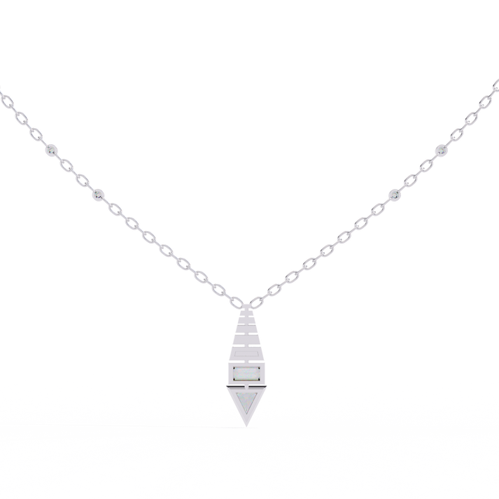 lab grown diamond | moissanite Jewellery Genevieve Lab Grown Diamond OR Moissanite Pendant by Rabbito Jewels