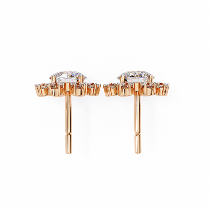 lab grown diamond | moissanite Jewellery Angel Breath Lab Grown Diamond OR Moissanite Earrings by Rabbito Jewels