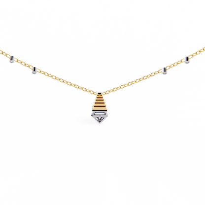 lab grown diamond | moissanite Jewellery Genevieve Lab Grown Diamond OR Moissanite Pendant by Rabbito Jewels