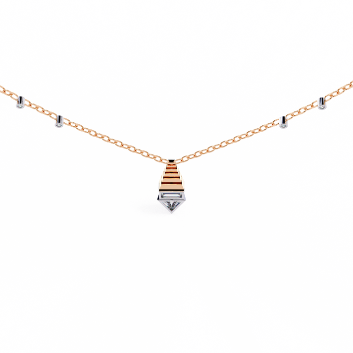 lab grown diamond | moissanite Jewellery Genevieve Lab Grown Diamond OR Moissanite Pendant by Rabbito Jewels