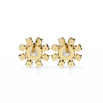lab grown diamond | moissanite Jewellery Angel Breath Lab Grown Diamond OR Moissanite Earrings by Rabbito Jewels