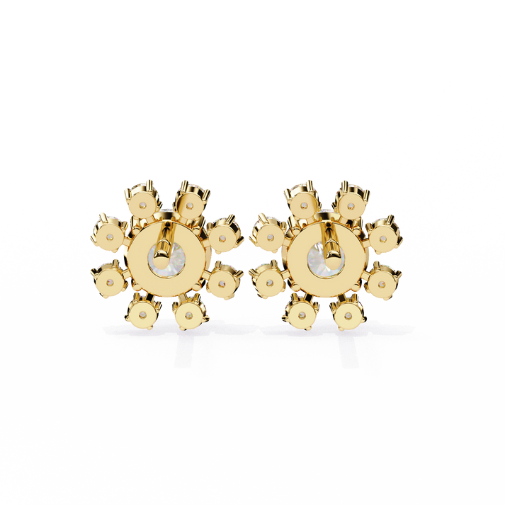 lab grown diamond | moissanite Jewellery Angel Breath Lab Grown Diamond OR Moissanite Earrings by Rabbito Jewels