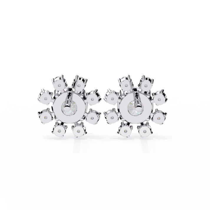 lab grown diamond | moissanite Jewellery Angel Breath Lab Grown Diamond OR Moissanite Earrings by Rabbito Jewels