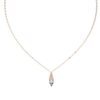 lab grown diamond | moissanite Jewellery Genevieve Lab Grown Diamond OR Moissanite Pendant by Rabbito Jewels