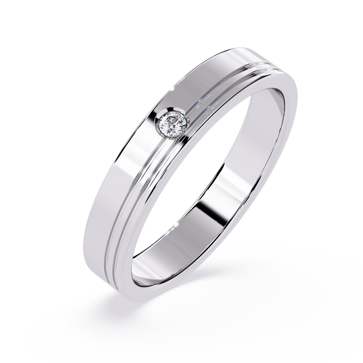 lab grown diamond | moissanite Jewellery The Kayon Couple Lab Grown Diamond OR Moissanite Rings by Rabbito Jewels