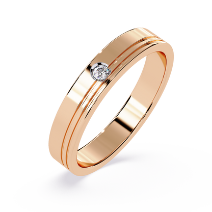 lab grown diamond | moissanite Jewellery The Kayon Couple Lab Grown Diamond OR Moissanite Rings by Rabbito Jewels