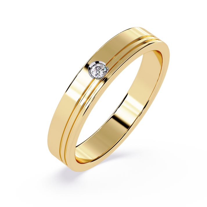 lab grown diamond | moissanite Jewellery The Kayon Couple Lab Grown Diamond OR Moissanite Rings by Rabbito Jewels