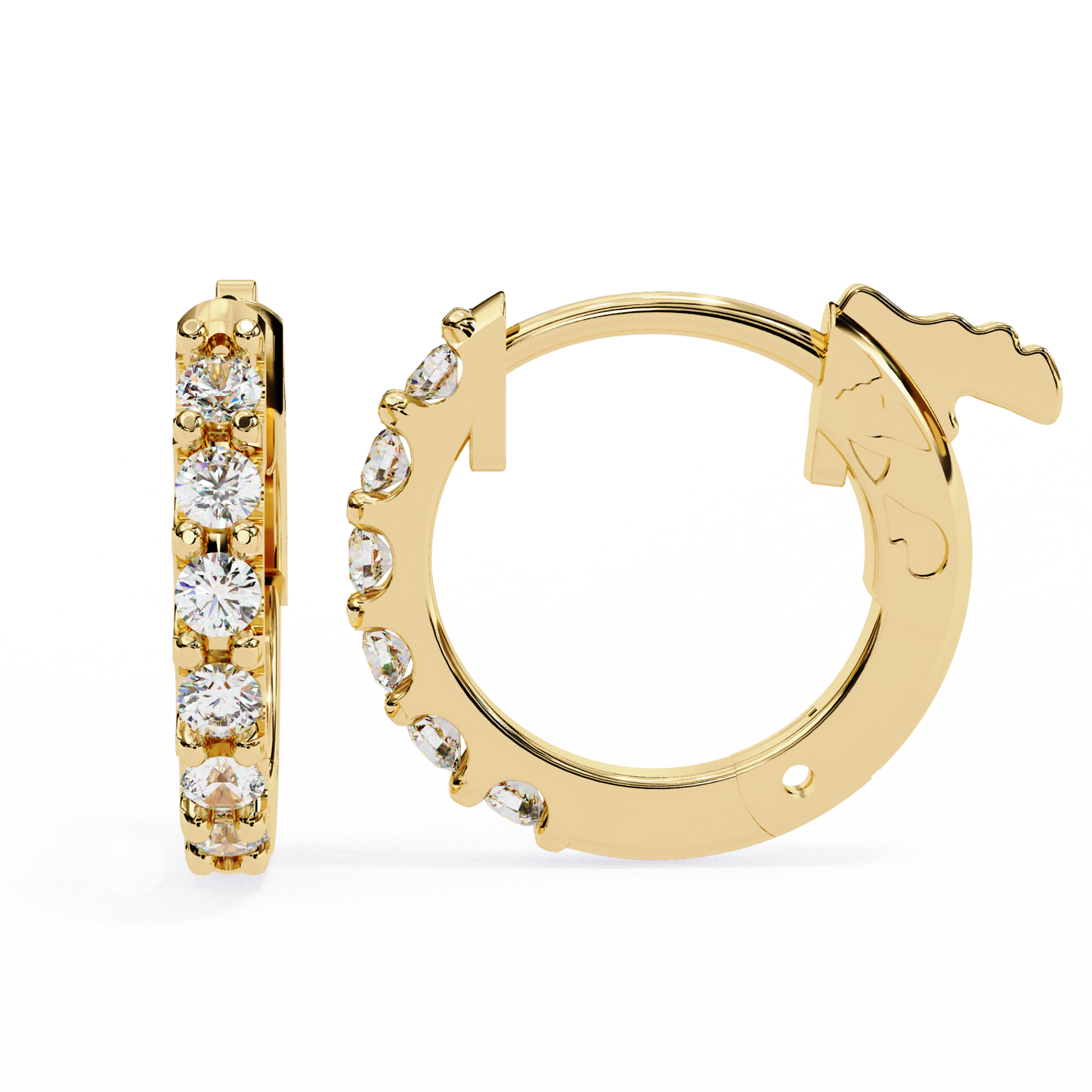 lab grown diamond | moissanite Jewellery Gilded Age Lab Grown Diamond OR Moissanite Earrings by Rabbito Jewels