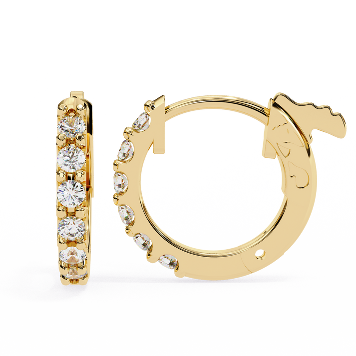 lab grown diamond | moissanite Jewellery Gilded Age Lab Grown Diamond OR Moissanite Earrings by Rabbito Jewels