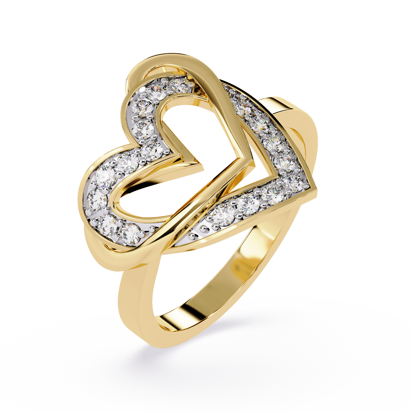 lab grown diamond | moissanite Jewellery Eliya Round Lab Grown Diamond OR Moissanite Ring by Rabbito Jewels