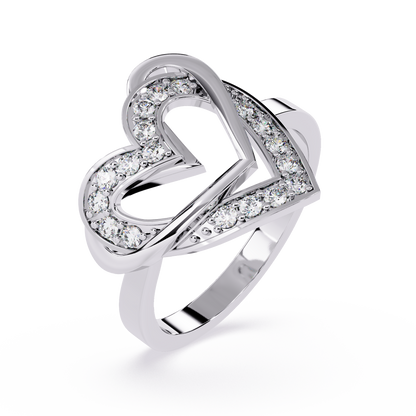 lab grown diamond | moissanite Jewellery Eliya Round Lab Grown Diamond OR Moissanite Ring by Rabbito Jewels