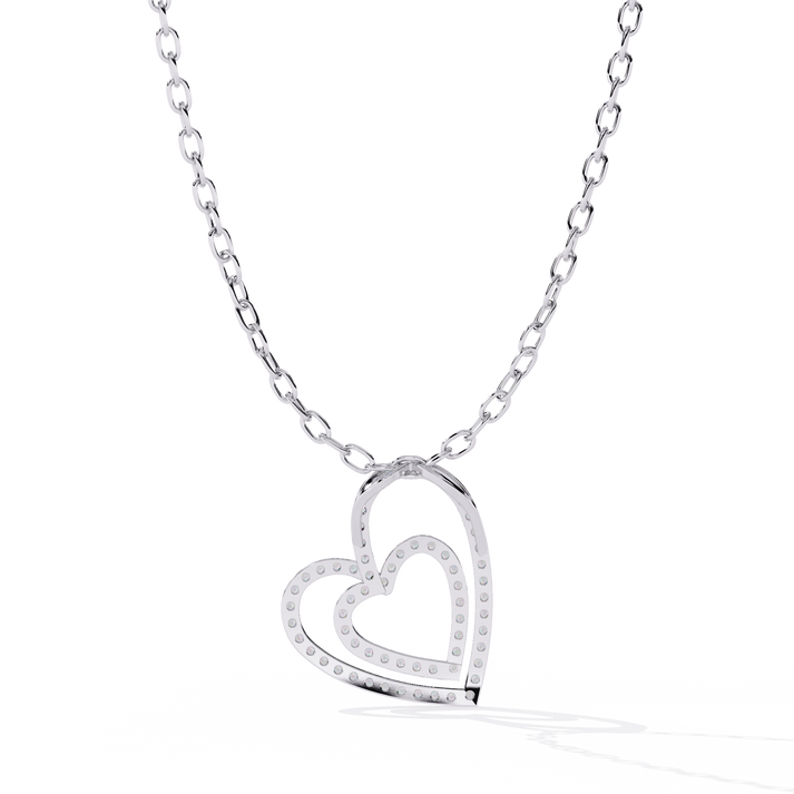 lab grown diamond | moissanite Jewellery B Love Lab Grown Diamond OR Moissanite Pendant by Rabbito Jewels