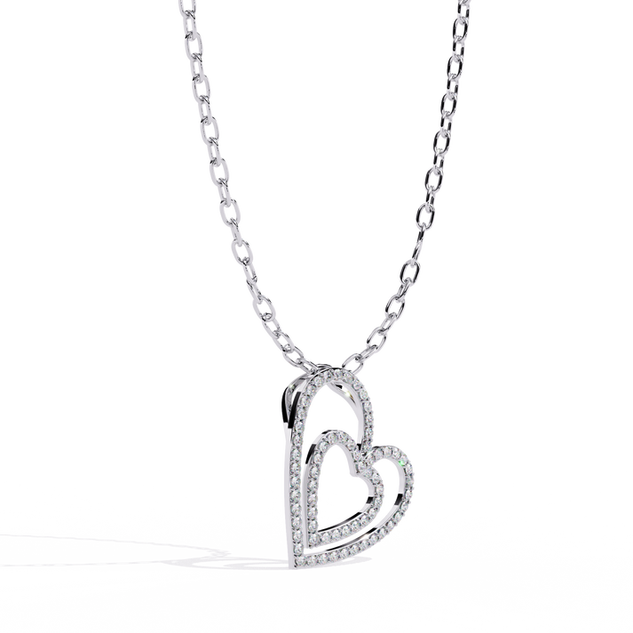 lab grown diamond | moissanite Jewellery B Love Lab Grown Diamond OR Moissanite Pendant by Rabbito Jewels