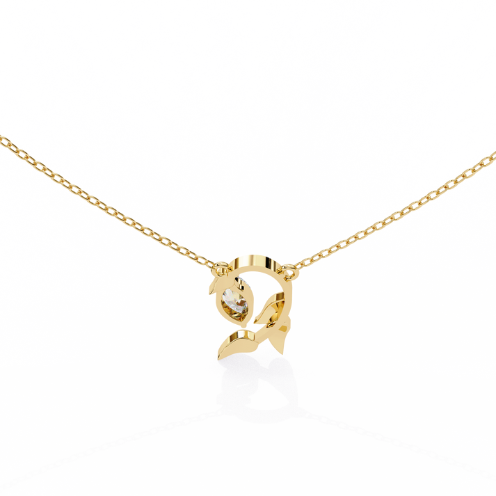 lab grown diamond | moissanite Jewellery Vintage Brown Lab Grown Diamond OR Moissanite Pendant by Rabbito Jewels