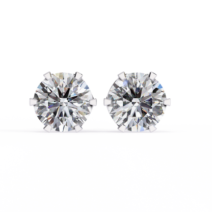Carpet Radiance Rose Gold 18K Moissanite lab grown diamond and moissanite diamond by Rabbito Jewels