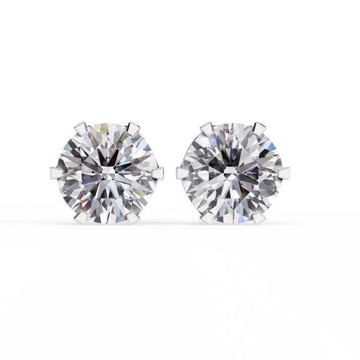 Carpet Radiance Rose Gold 14K lab grown diamond and moissanite diamond by Rabbito Jewels