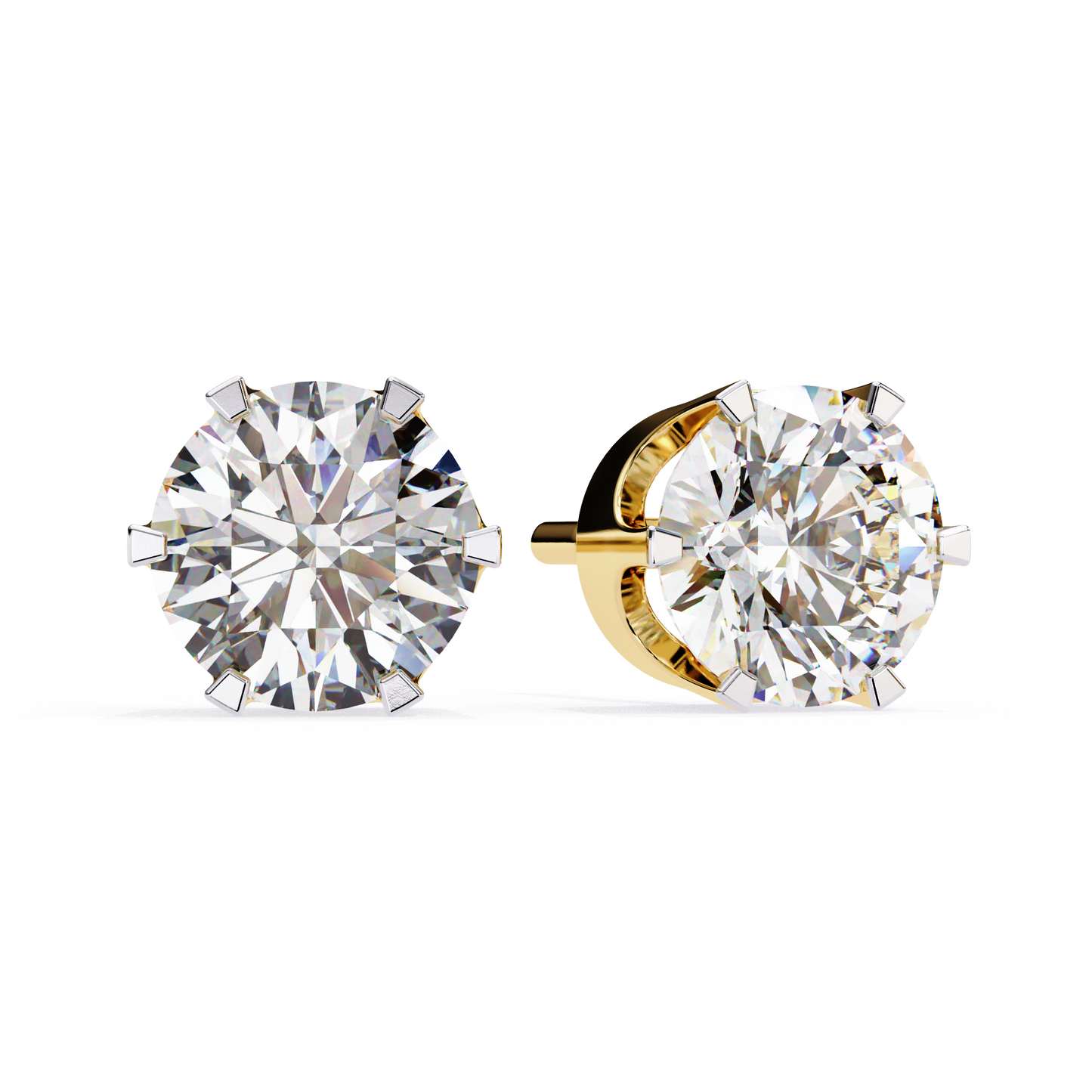 Carpet Radiance lab grown diamond and moissanite diamond by Rabbito Jewels