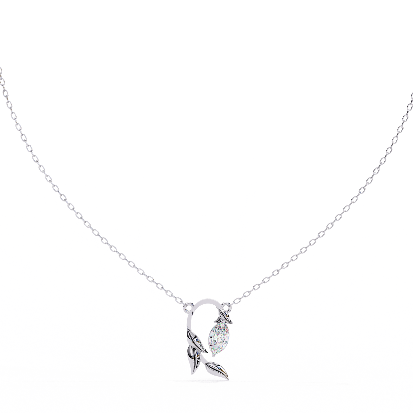 lab grown diamond | moissanite Jewellery Vintage Brown Lab Grown Diamond OR Moissanite Pendant Silver by Rabbito Jewels
