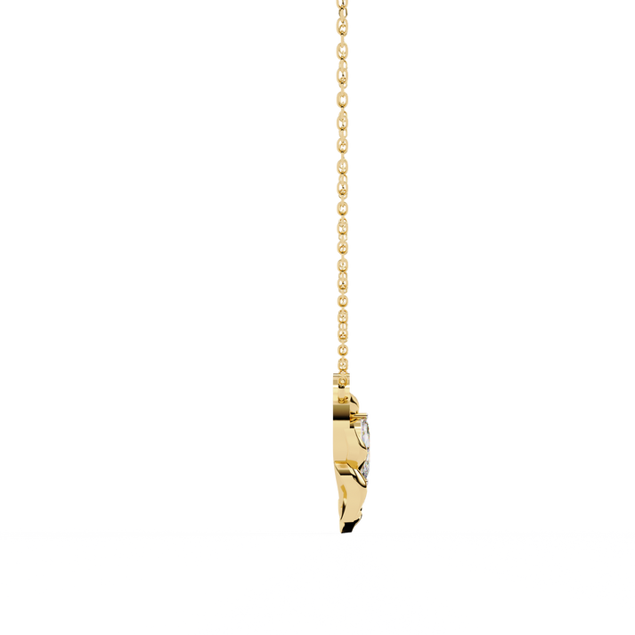 lab grown diamond | moissanite Jewellery Vintage Brown Lab Grown Diamond OR Moissanite Pendant by Rabbito Jewels