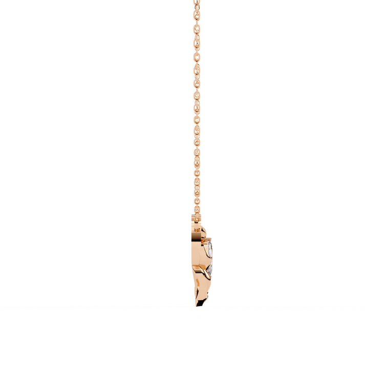 lab grown diamond | moissanite Jewellery Vintage Brown Lab Grown Diamond OR Moissanite Pendant by Rabbito Jewels