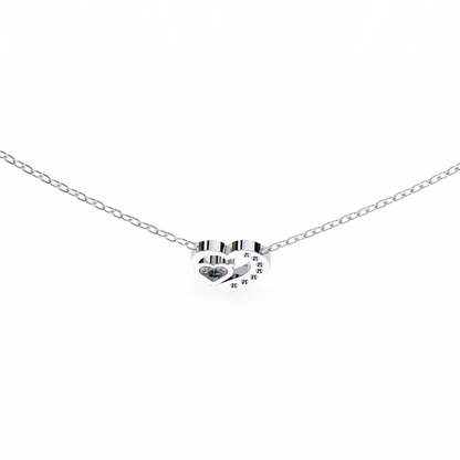 lab grown diamond | moissanite Jewellery Josephine Heart 0.76CT Lab Grown OR Moissanite Pendant by Rabbito Jewels