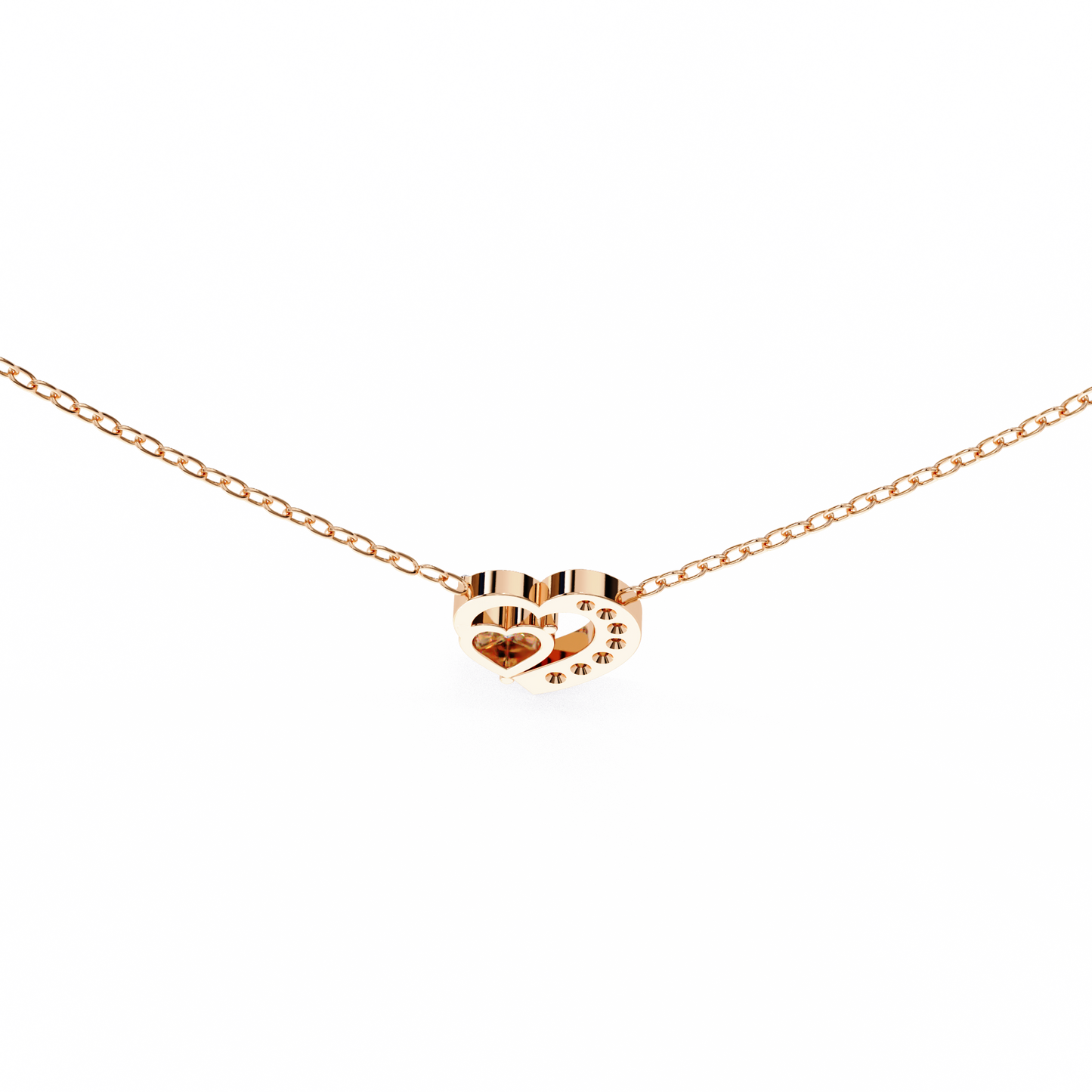 lab grown diamond | moissanite Jewellery Josephine Heart 0.76CT Lab Grown OR Moissanite Pendant by Rabbito Jewels