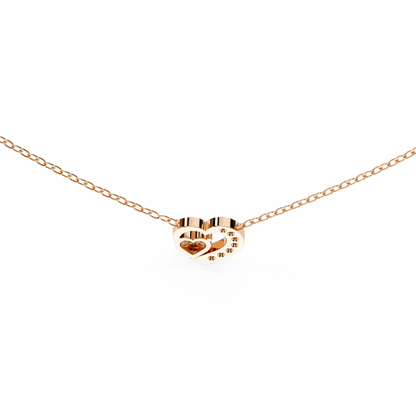 lab grown diamond | moissanite Jewellery Josephine Heart 0.76CT Lab Grown OR Moissanite Pendant by Rabbito Jewels