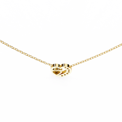 lab grown diamond | moissanite Jewellery Josephine Heart 0.76CT Lab Grown OR Moissanite Pendant by Rabbito Jewels