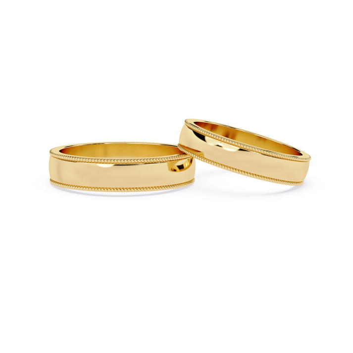 lab grown diamond | moissanite Jewellery Graini Alliance Lab Grown Diamond OR Moissanite Ring Yellow Gold 18K by Rabbito Jewels