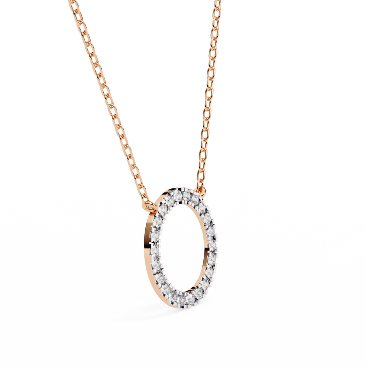 lab grown diamond | moissanite Jewellery Gigi Circle Lab Grown Diamond OR Moissanite Pendant by Rabbito Jewels