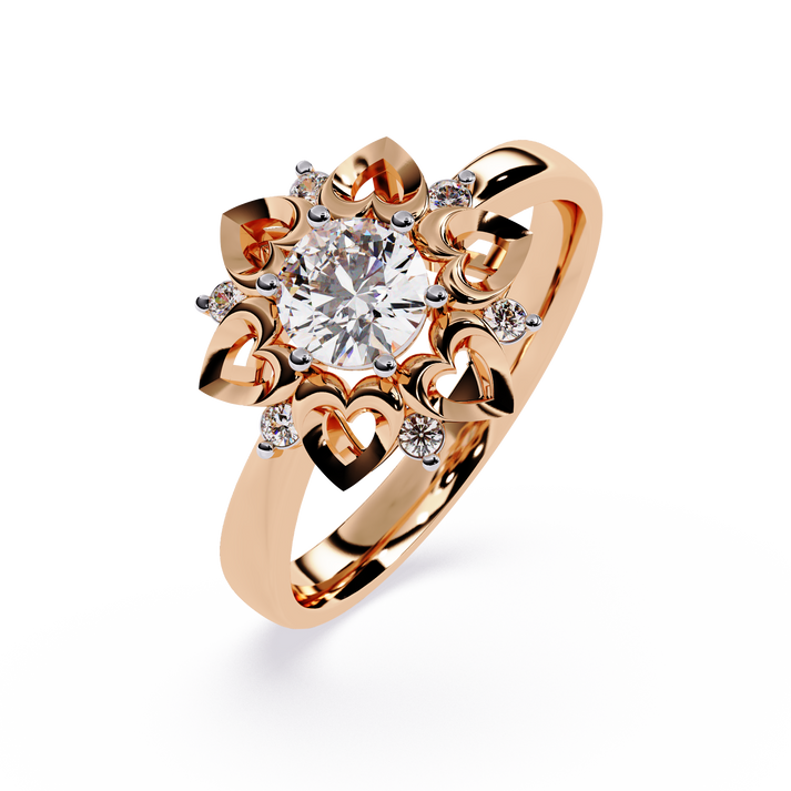 lab grown diamond | moissanite Jewellery Chic Cambodian Lab Grown Diamond OR Moissanite Ring by Rabbito Jewels