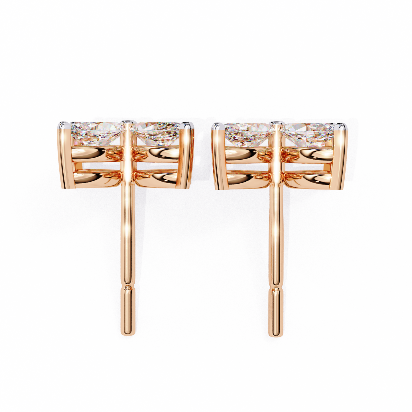lab grown diamond | moissanite Jewellery Platinum Desire Lab Grown OR Moissanite Marquise Earrings by Rabbito Jewels