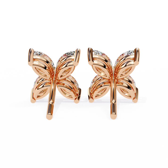 lab grown diamond | moissanite Jewellery Platinum Desire Lab Grown OR Moissanite Marquise Earrings by Rabbito Jewels
