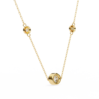 lab grown diamond | moissanite Jewellery Triana Lab Grown Diamond OR Moissanite Pendant by Rabbito Jewels