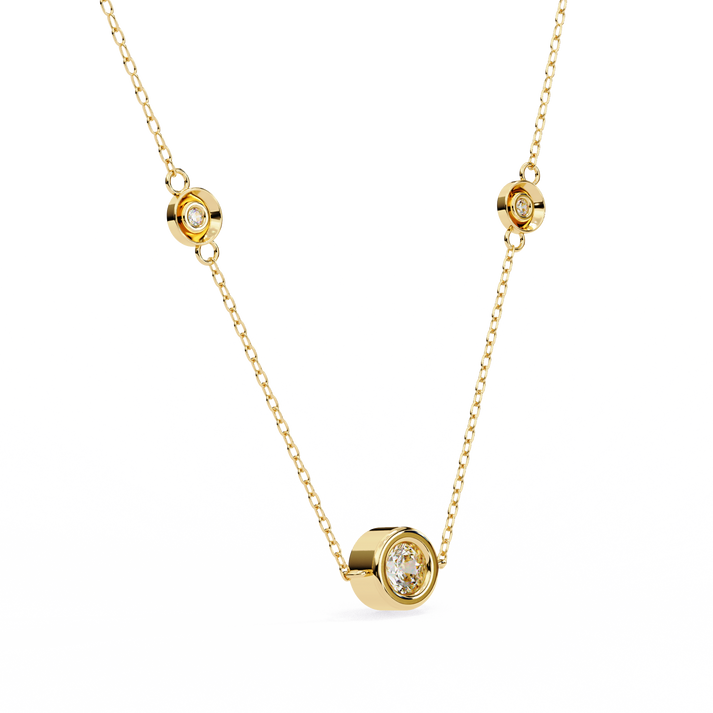 lab grown diamond | moissanite Jewellery Triana Lab Grown Diamond OR Moissanite Pendant by Rabbito Jewels