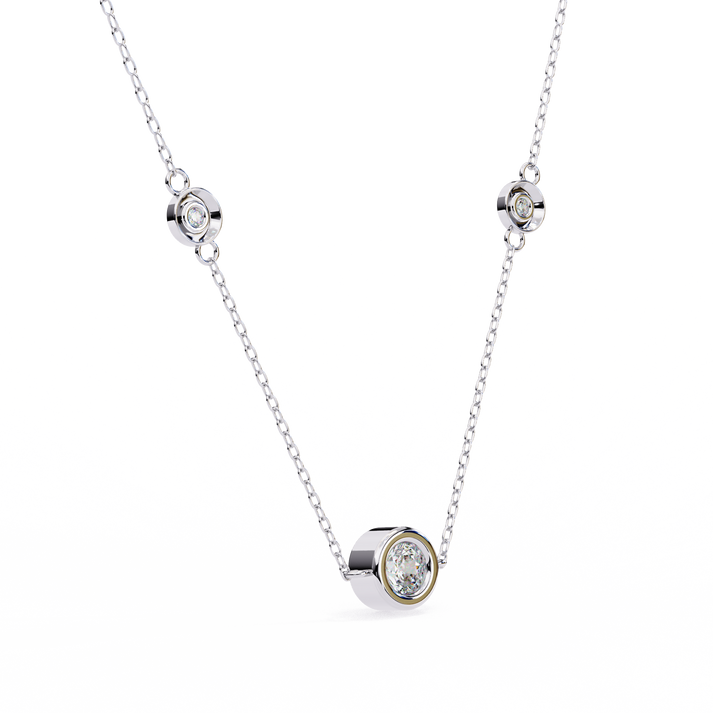 lab grown diamond | moissanite Jewellery Triana Lab Grown Diamond OR Moissanite Pendant by Rabbito Jewels