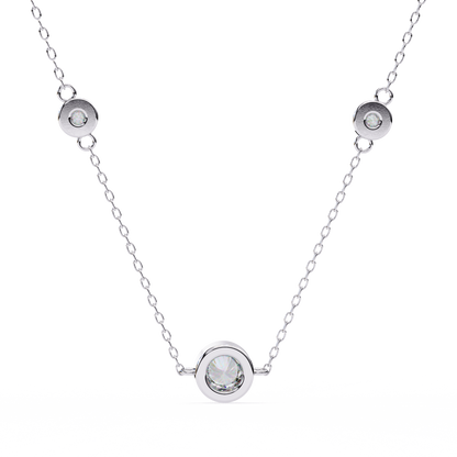 lab grown diamond | moissanite Jewellery Triana Lab Grown Diamond OR Moissanite Pendant by Rabbito Jewels