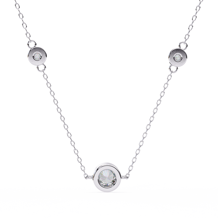 lab grown diamond | moissanite Jewellery Triana Lab Grown Diamond OR Moissanite Pendant by Rabbito Jewels