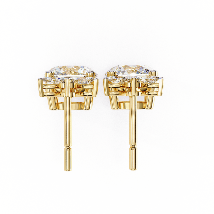 lab grown diamond | moissanite Jewellery Dynasty Dazzle Lab Grown OR Moissanite Teardrop Earrings by Rabbito Jewels