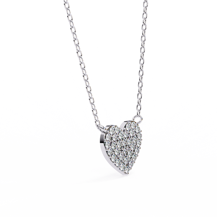 lab grown diamond | moissanite Jewellery Lucinda Lab Grown Diamond OR Moissanite Pendant by Rabbito Jewels