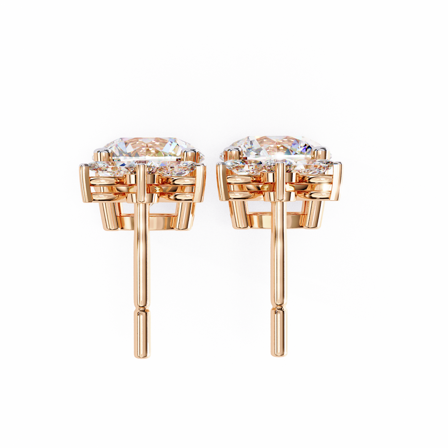lab grown diamond | moissanite Jewellery Dynasty Dazzle Lab Grown OR Moissanite Teardrop Earrings by Rabbito Jewels
