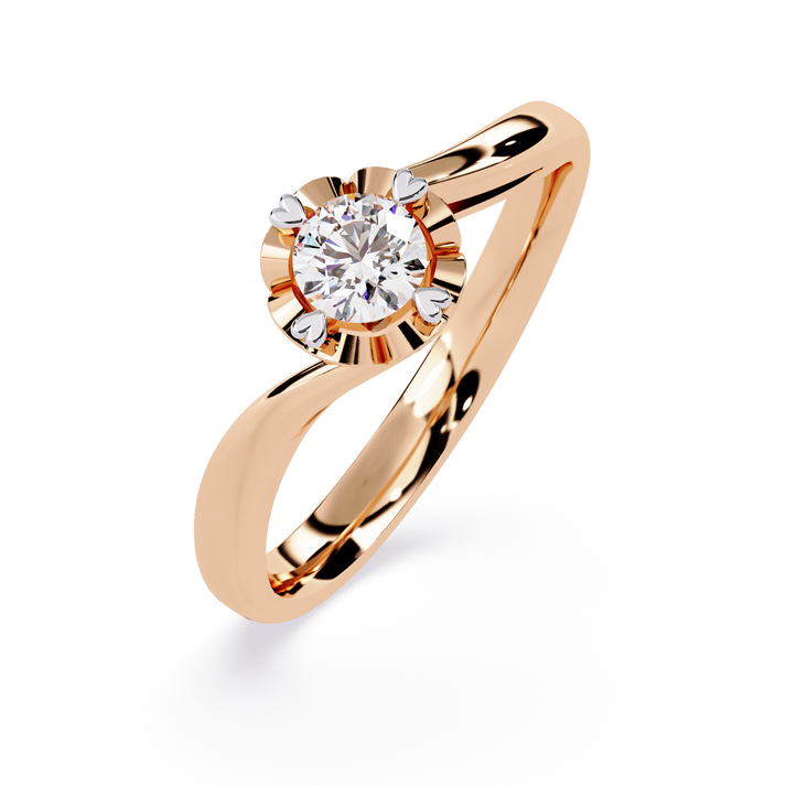 lab grown diamond | moissanite Jewellery The Miracle Curl Lab Grown Diamond OR Moissanite Ring by Rabbito Jewels